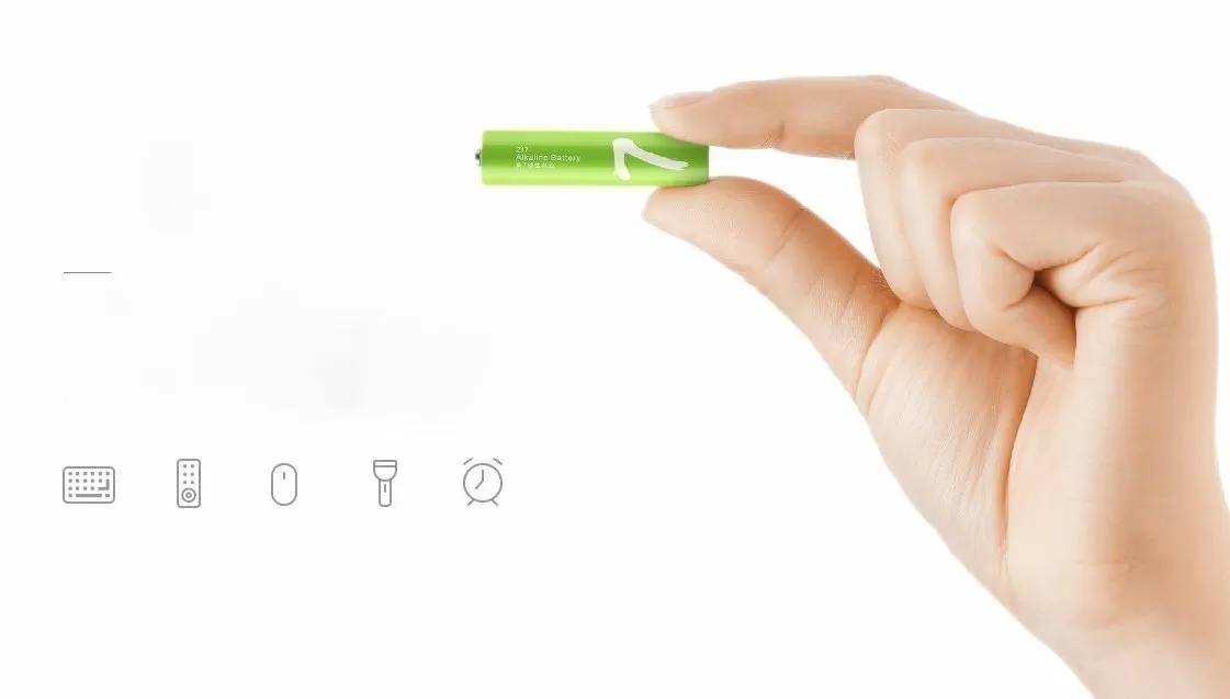 Батарейки Xiaomi Mi Rainbow ZI7 типа AAA 10шт. 1.5V 5 Батарейки Xiaomi Mi Rainbow ZI7 типа AAA 10шт. 1.5V 5