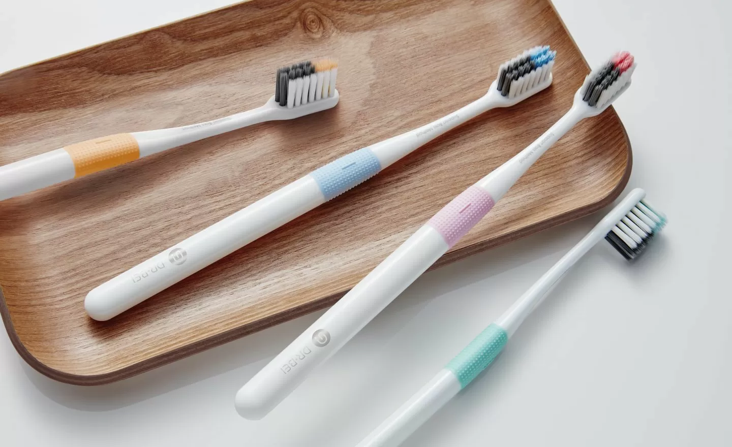 Набор зубных щеток Xiaomi Bass Soft Toothbrush (4pcs/Pack) 6