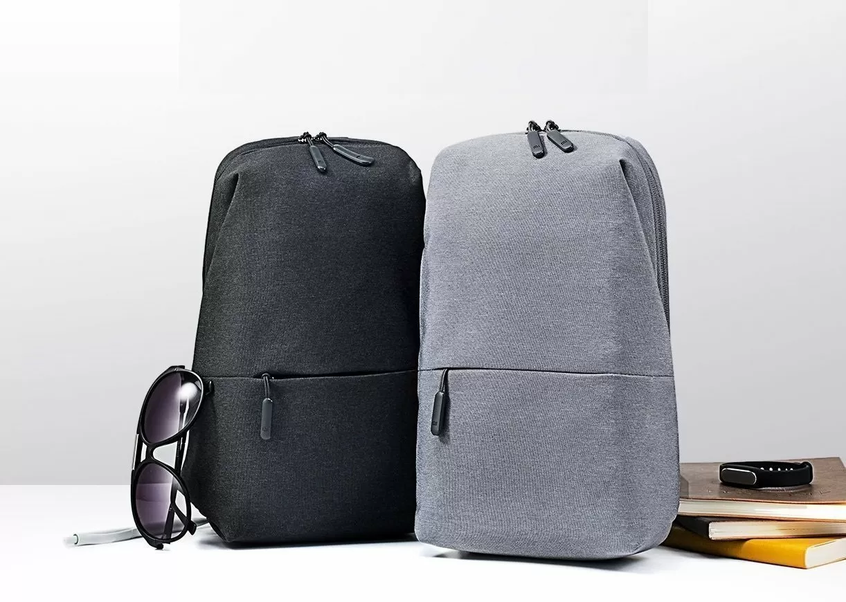 Рюкзак Xiaomi Mi City Sling Bag 10" (Black) 1 Рюкзак Xiaomi Mi City Sling Bag 10"