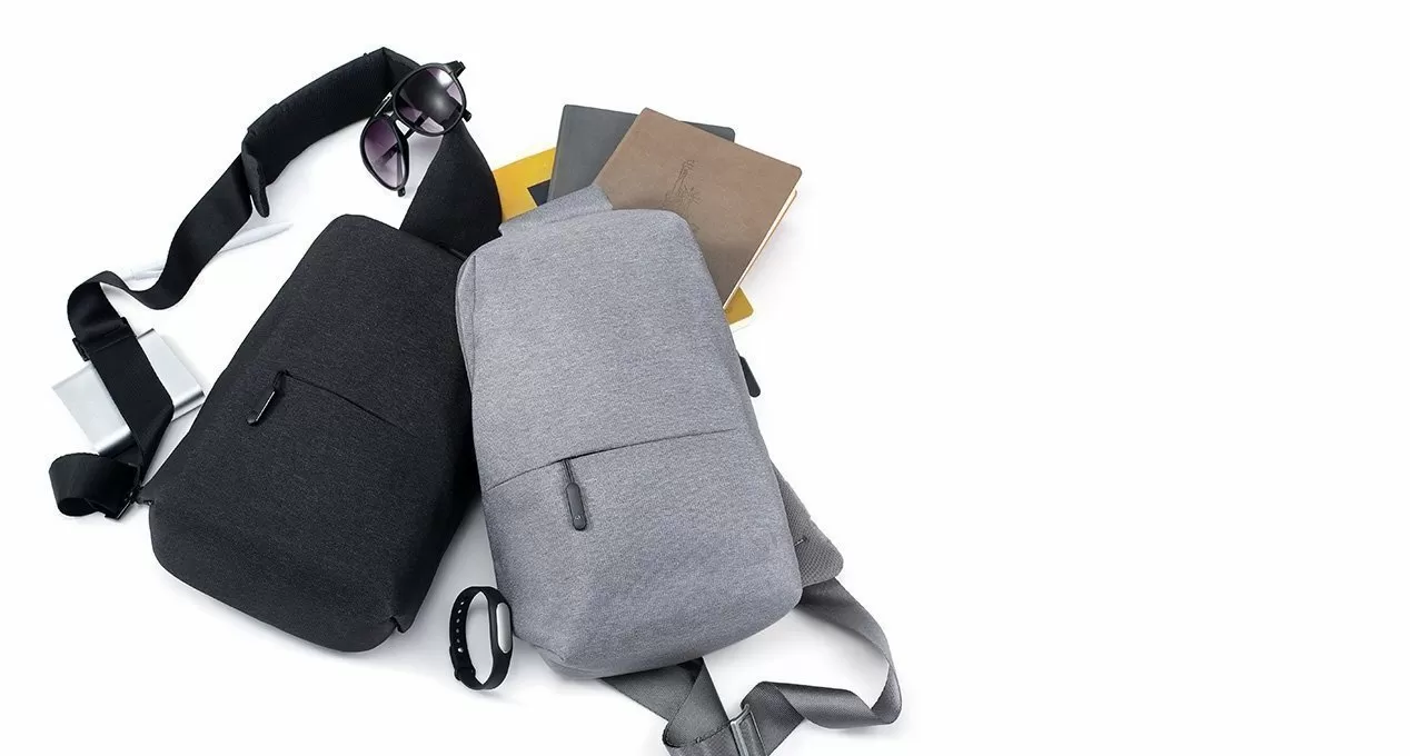 Рюкзак Xiaomi Mi City Sling Bag 10" (Lite Grey) (РСТ) 3 Рюкзак Xiaomi Mi City Sling Bag 10" (Lite Grey) (РСТ) 3