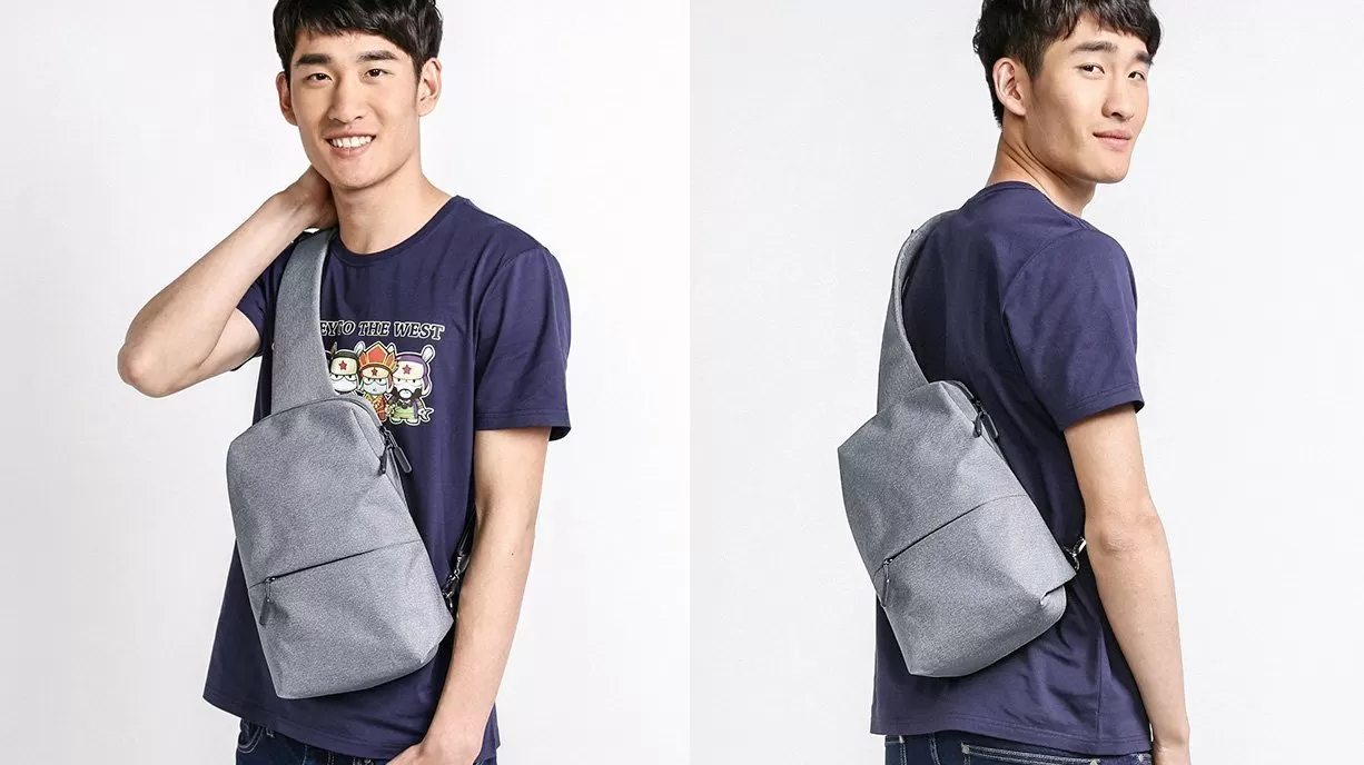 Рюкзак Xiaomi Mi City Sling Bag 10" (Lite Grey) (РСТ) 6 Рюкзак Xiaomi Mi City Sling Bag 10" (Lite Grey) (РСТ) 6