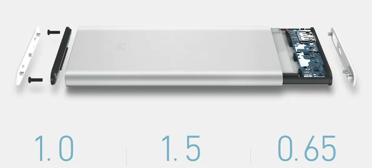 Внешний аккумулятор Xiaomi Mi Power Bank 2 5000 mAh Silver 5