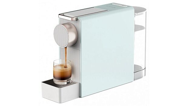 Кофемашина капсульная Scishare Capsule Coffee Machine Mini S1201 (Mint Green) - 5