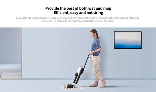 Пылесос Lydsto Dry and Wet Vacuum Cleaner W1 (White) EU - 4