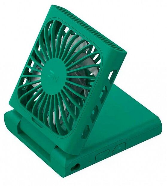 Портативный складной вентилятор ZMI Neck Hanging Folding Fan (AF217) (Green) RU - 1