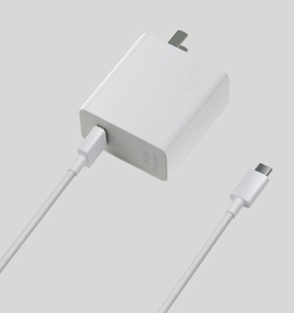 Зарядное устройство Xiaomi 65W USB Port Quick Charging MDY-11-EB (White) - 5