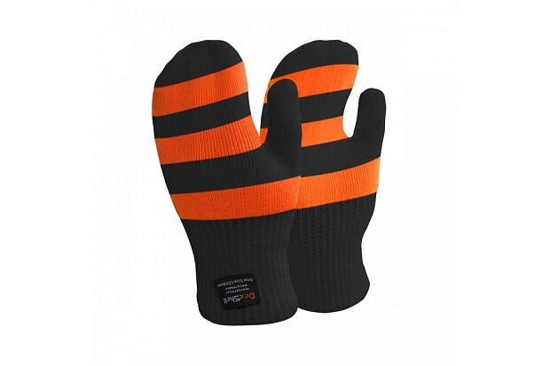 Водонепроницаемые детские варежки Dexshell Children mittens, оранжевые DG536L - 2