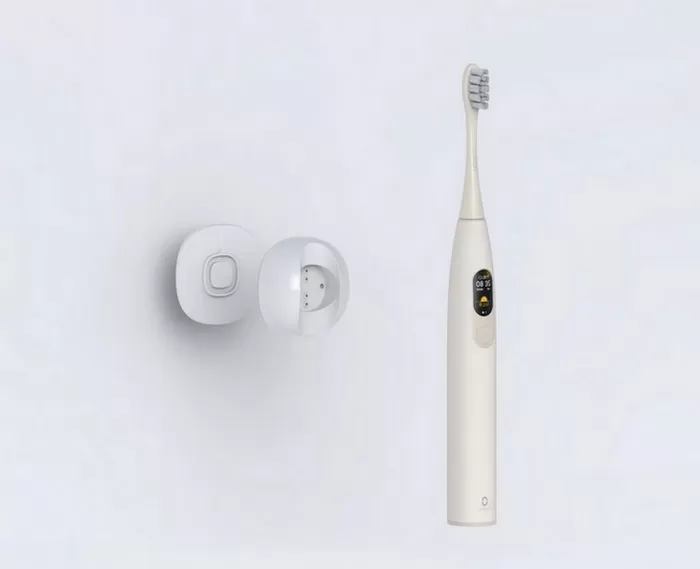 Внешний вид зубной щетки Xiaomi Oclean X 
