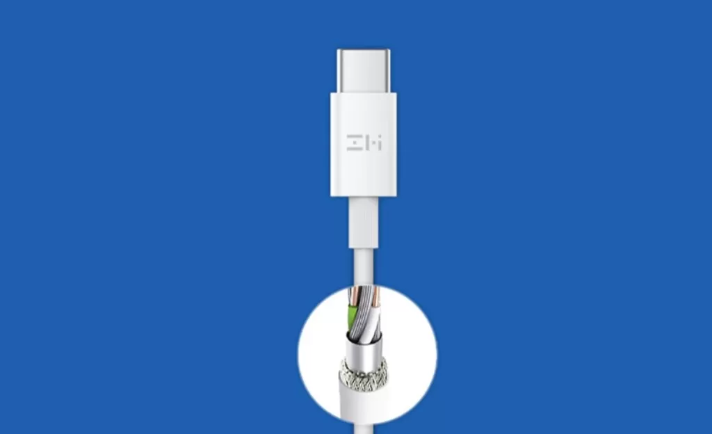 Дизайн кабеля Xiaomi ZMI AL301 Type-C
