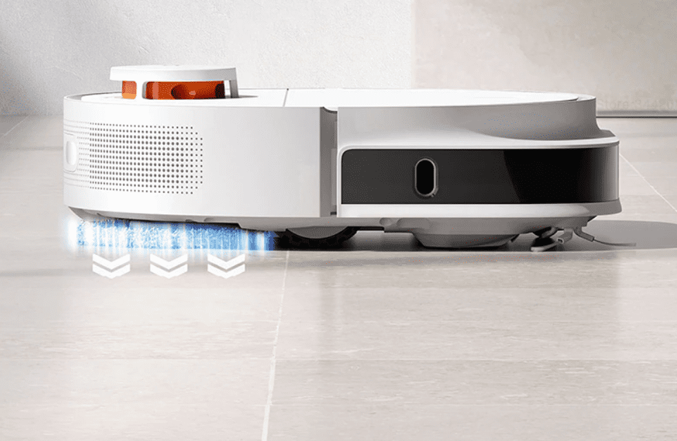 Пример работы робота-пылесоса Xiaomi Mijia Pro Self-Emptying Robot Vacuum