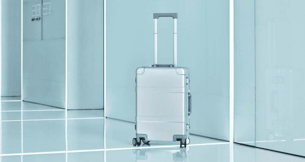 Дизайн чемодана Ninetygo Metal Luggage 20" 