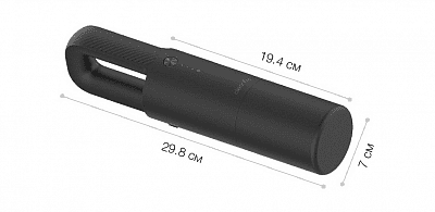 Портативный пылесос для автомобиля CleanFly FVQ Portable Vacuum Cleaner (Black/Черный)